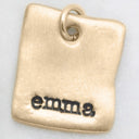 Square Tag (14K Solid Gold)