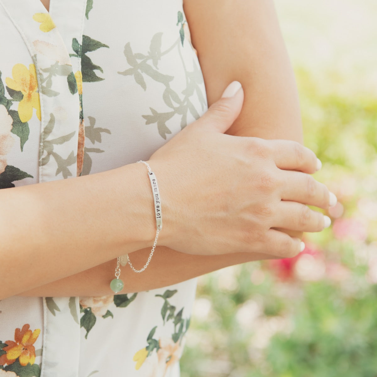 Carry My Heart Bracelet (Sterling Silver)