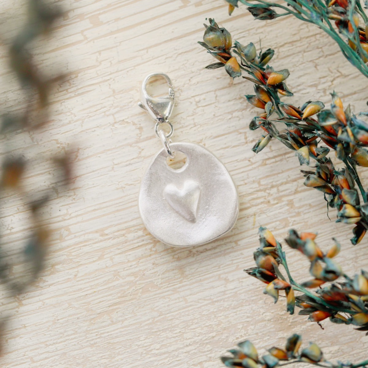 Full of Love Bracelet Charm (Sterling Silver)