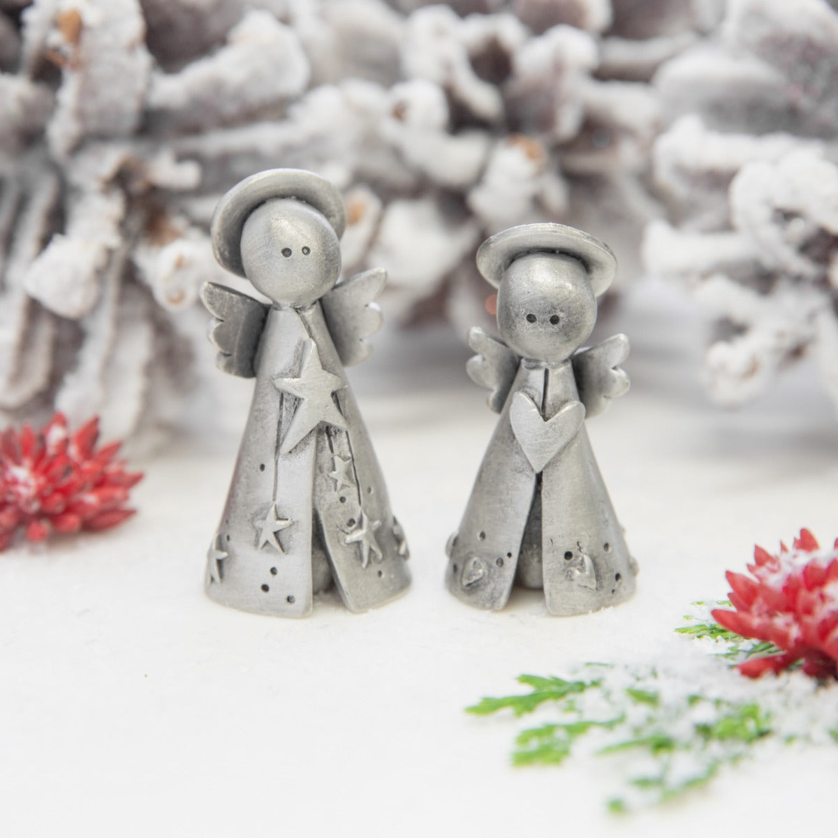 Angels on High Figurine Set (Pewter)