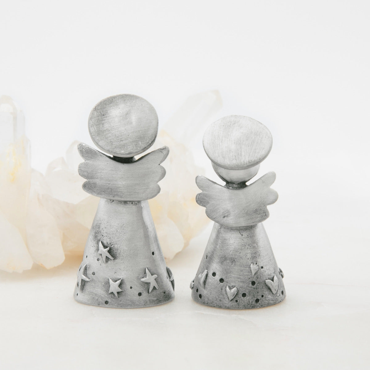 Angels on High Figurine Set (Pewter)