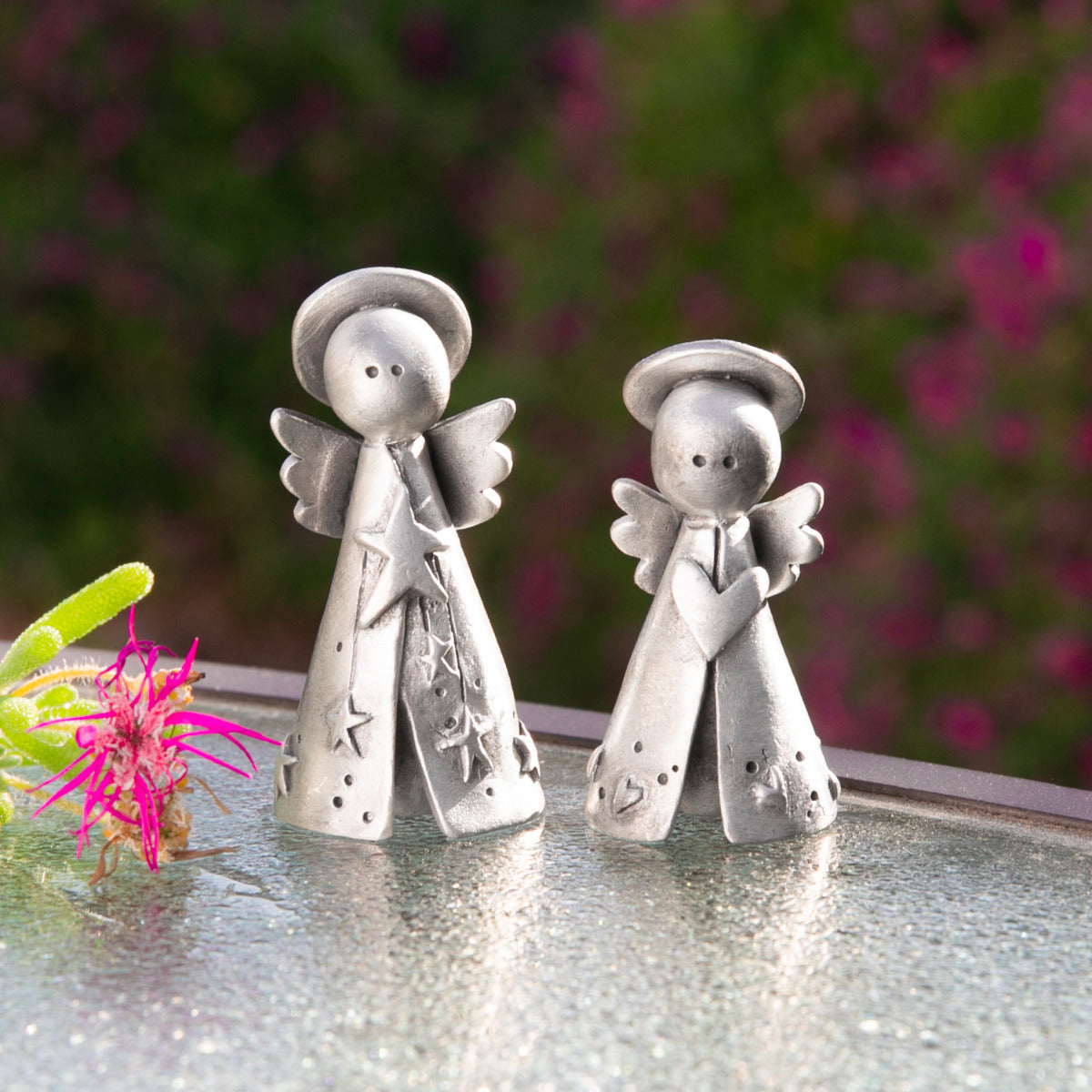 Angels on High Figurine Set (Pewter)