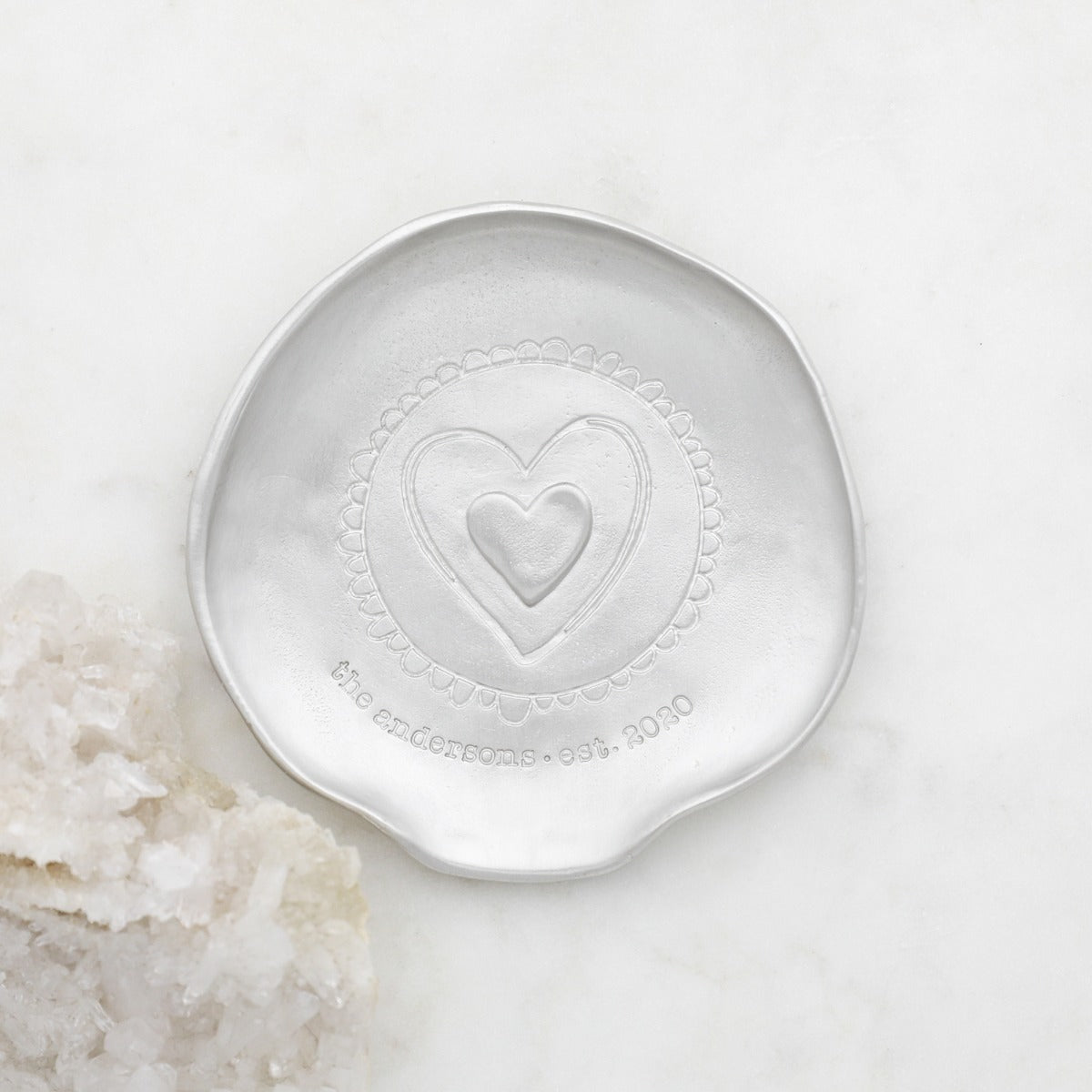 Heart of the Home Spoon Rest (Pewter)