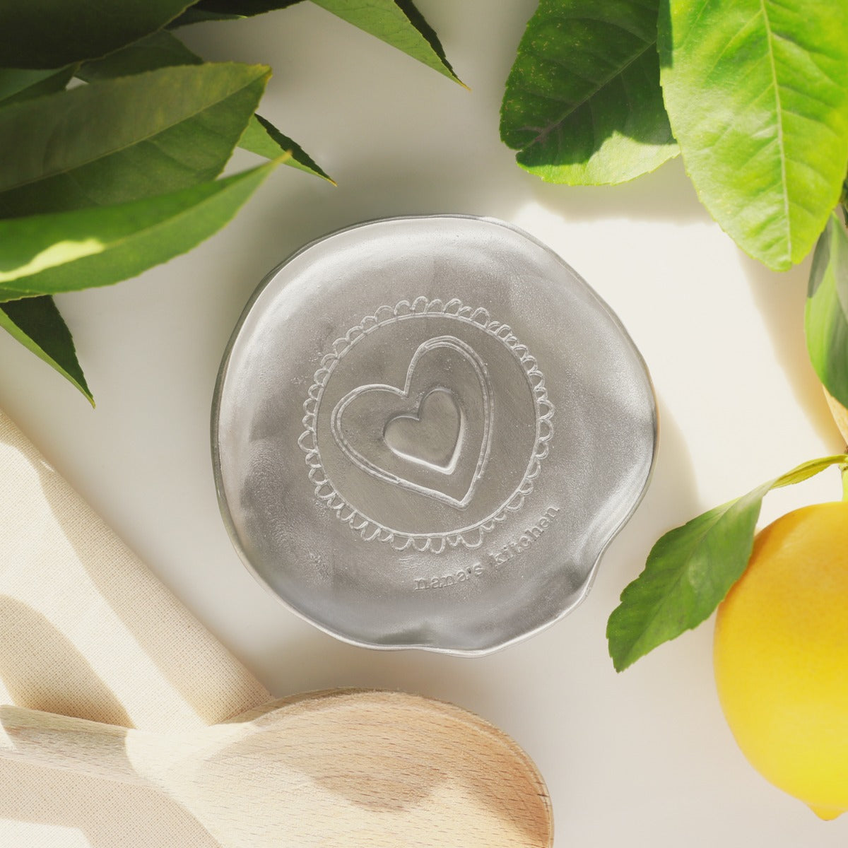 Heart of the Home Spoon Rest (Pewter)