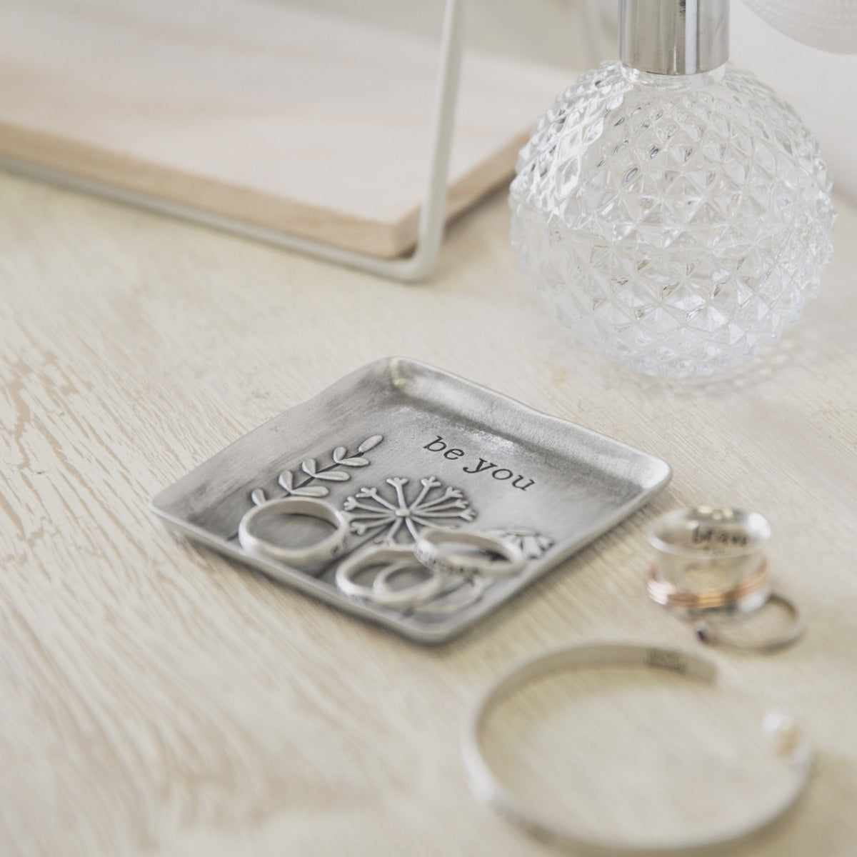 Be You Keepsake Dish (Pewter)