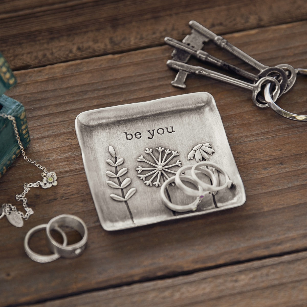 Be You Keepsake Dish (Pewter)