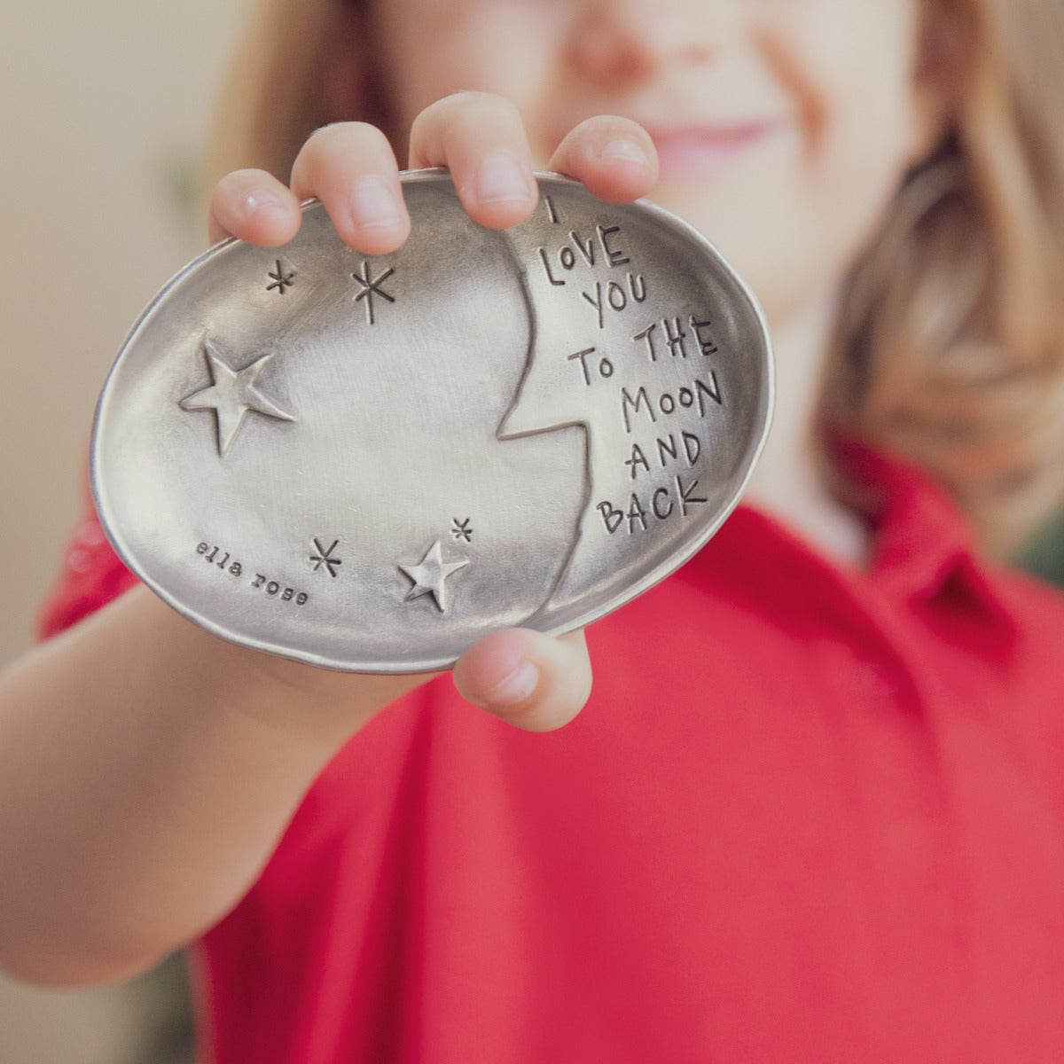 Moon and Back Keepsake Dish (Pewter)