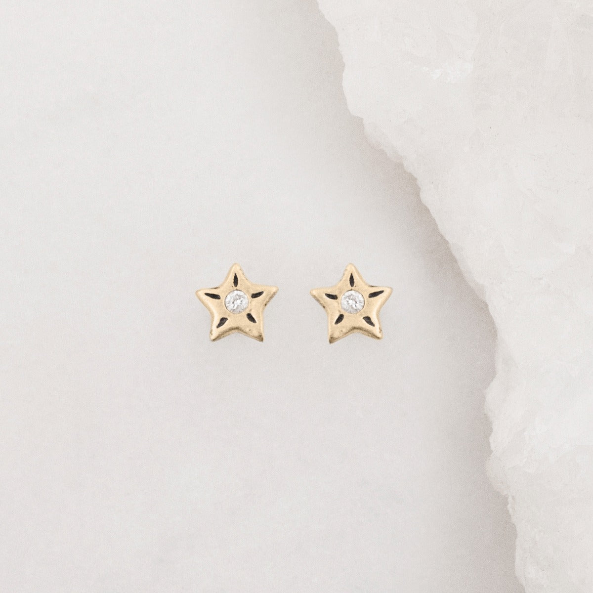Your Spark Earrings (9K Solid Gold)