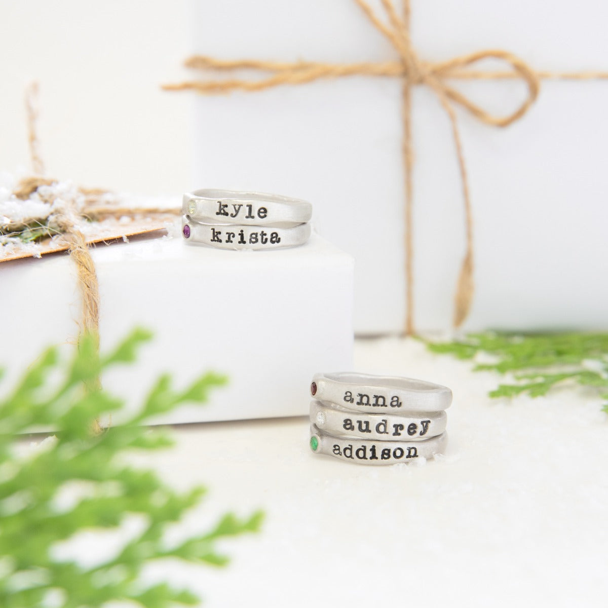 Personalized Passage Ring (Sterling Silver)
