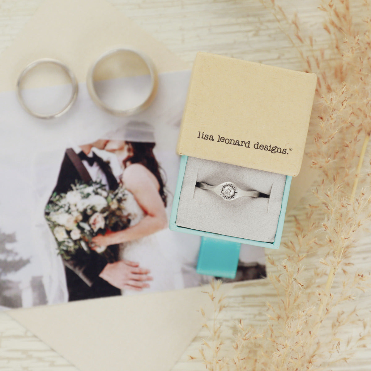 Sunburst Stacking Ring (Sterling Silver)