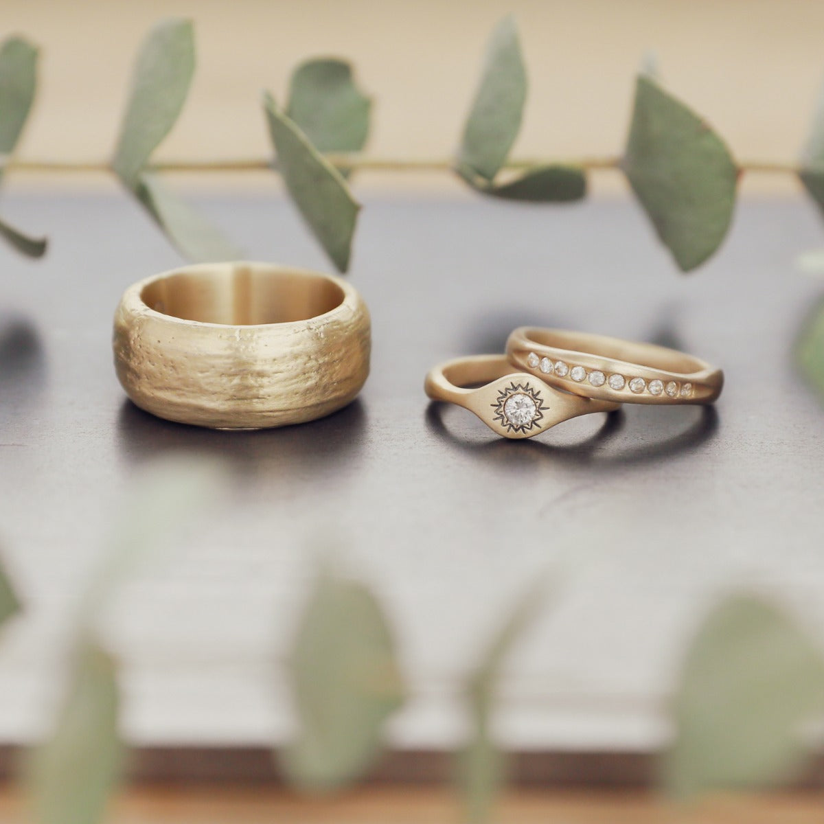 Passage Ring (14K Solid Gold)
