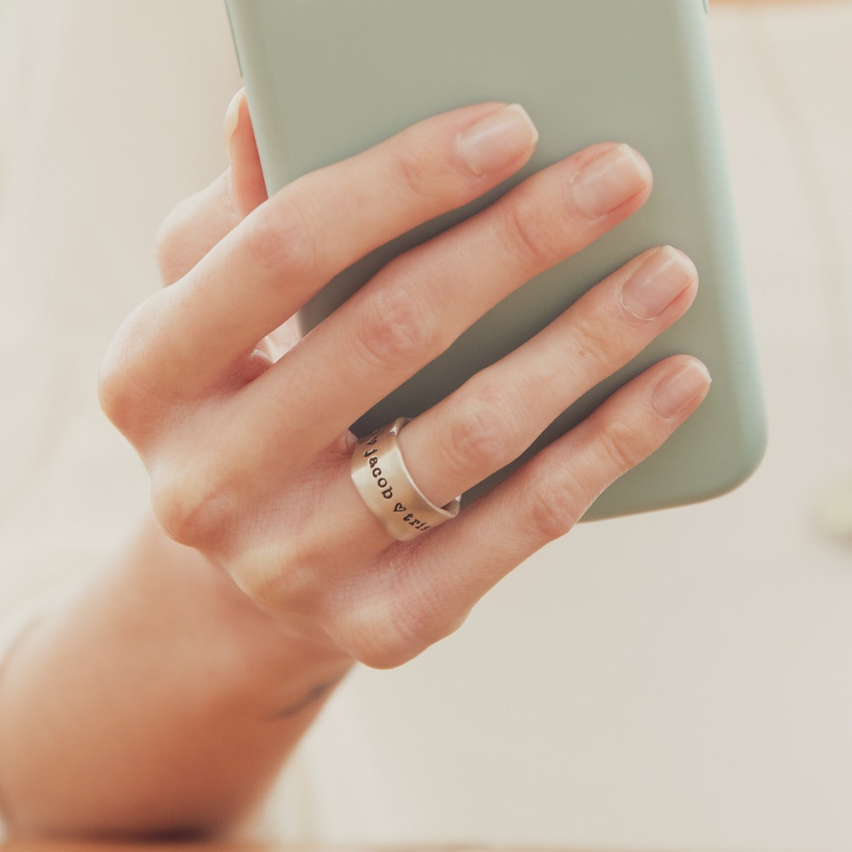 Very Fine Line Ring (Sterling Silver)