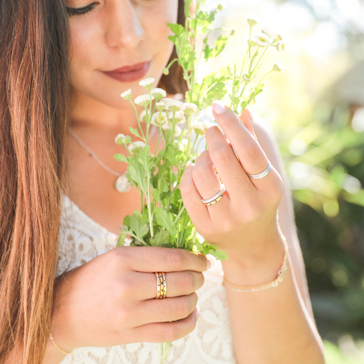 Featherweight Stacking Rings (Sterling Silver)