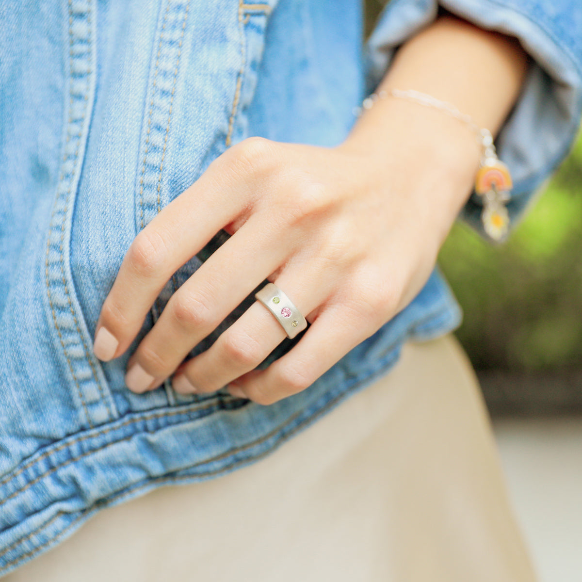 Faith Hope and Love Ring (Sterling Silver)