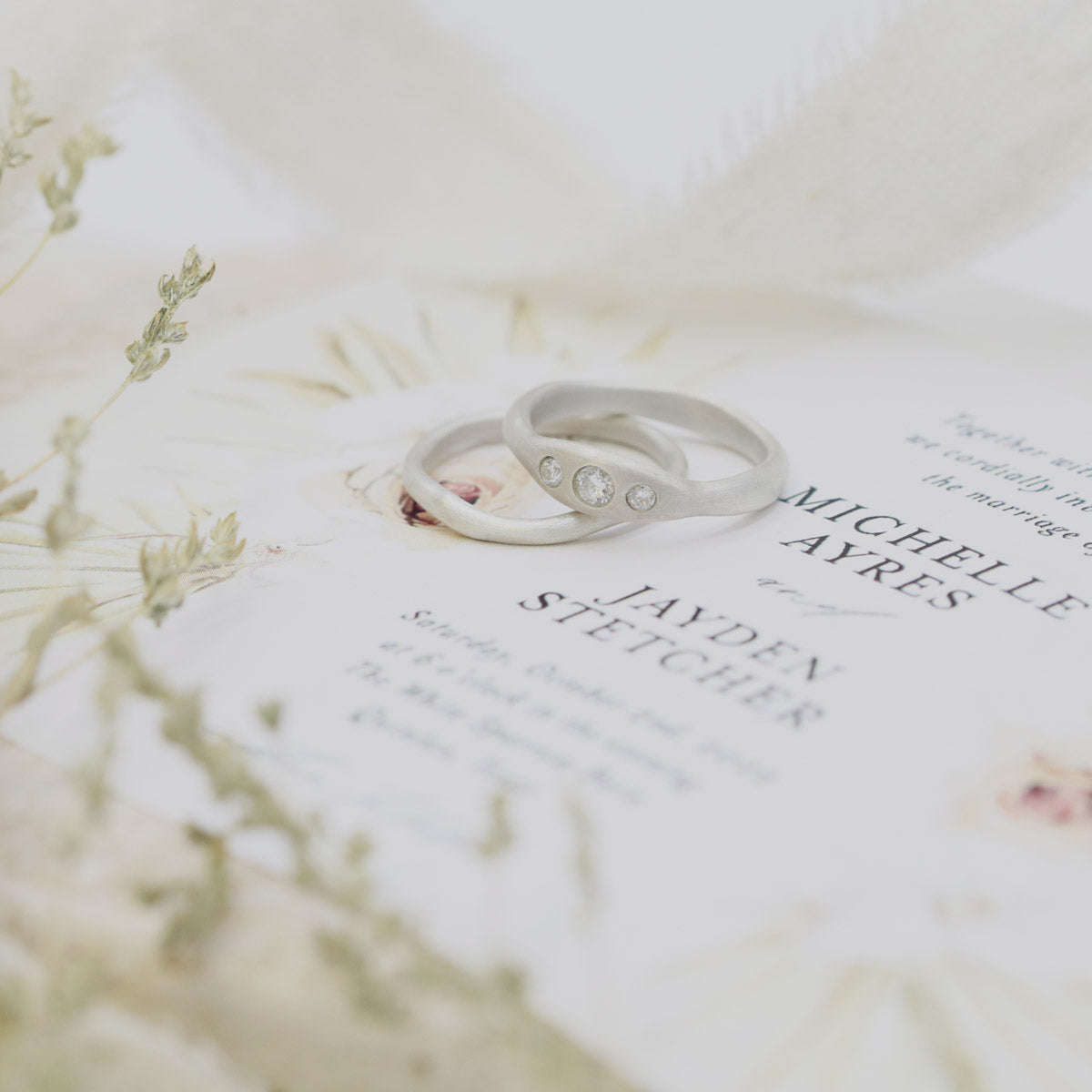 Be Mine Ring Pair (Sterling Silver)