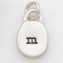 Wild About You Circle Charm (Sterling Silver)