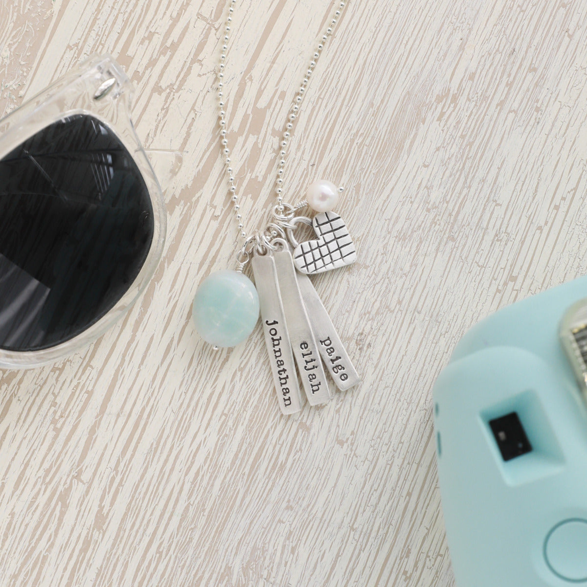 Cross My Heart Necklace (Sterling Silver)
