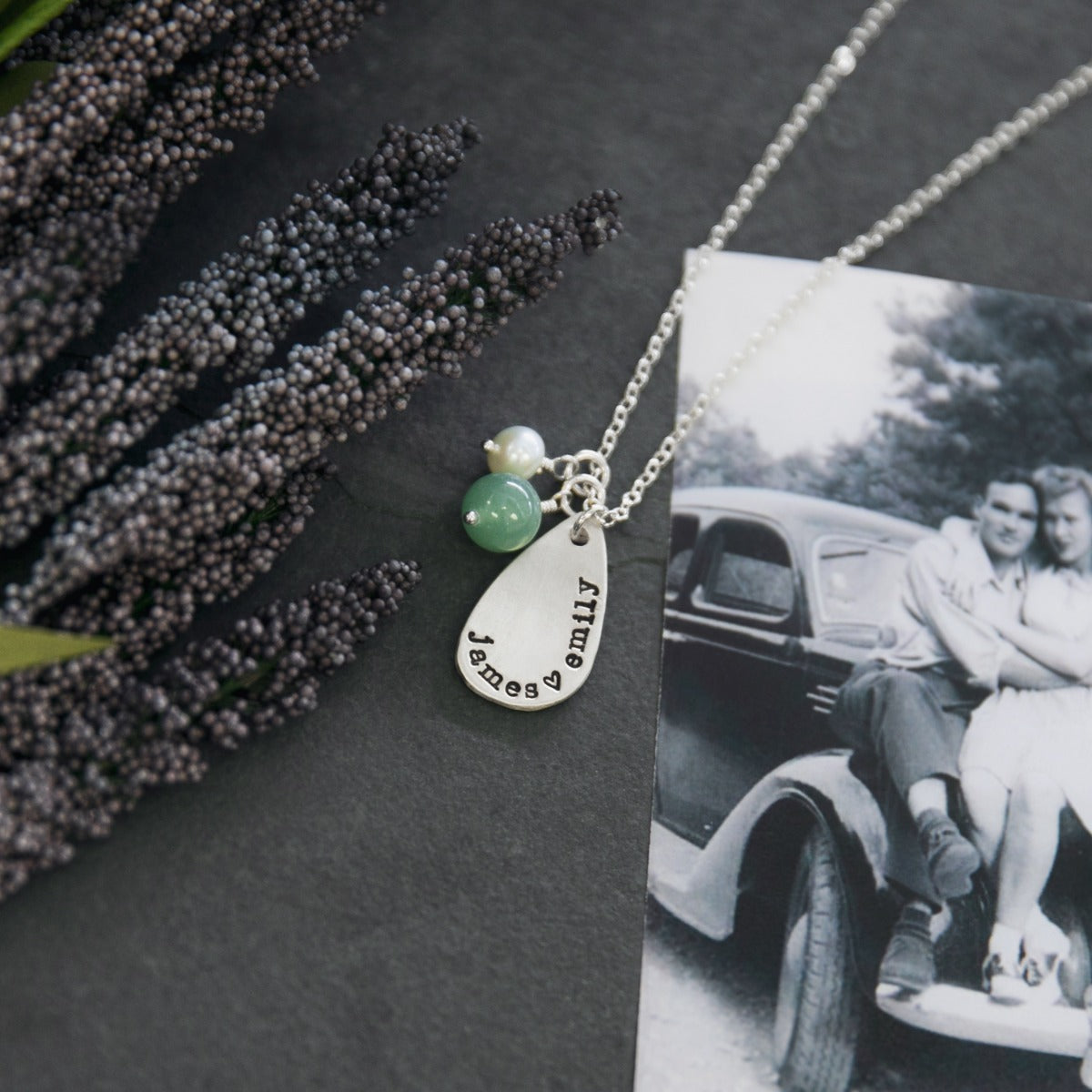 Dewdrops Necklace (Sterling Silver)