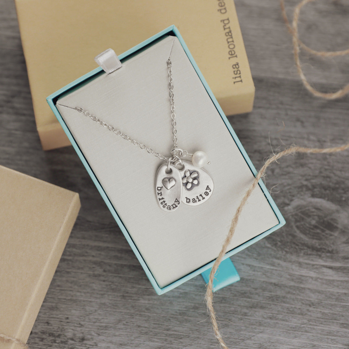 Jumble of Charms Necklace (Sterling Silver)