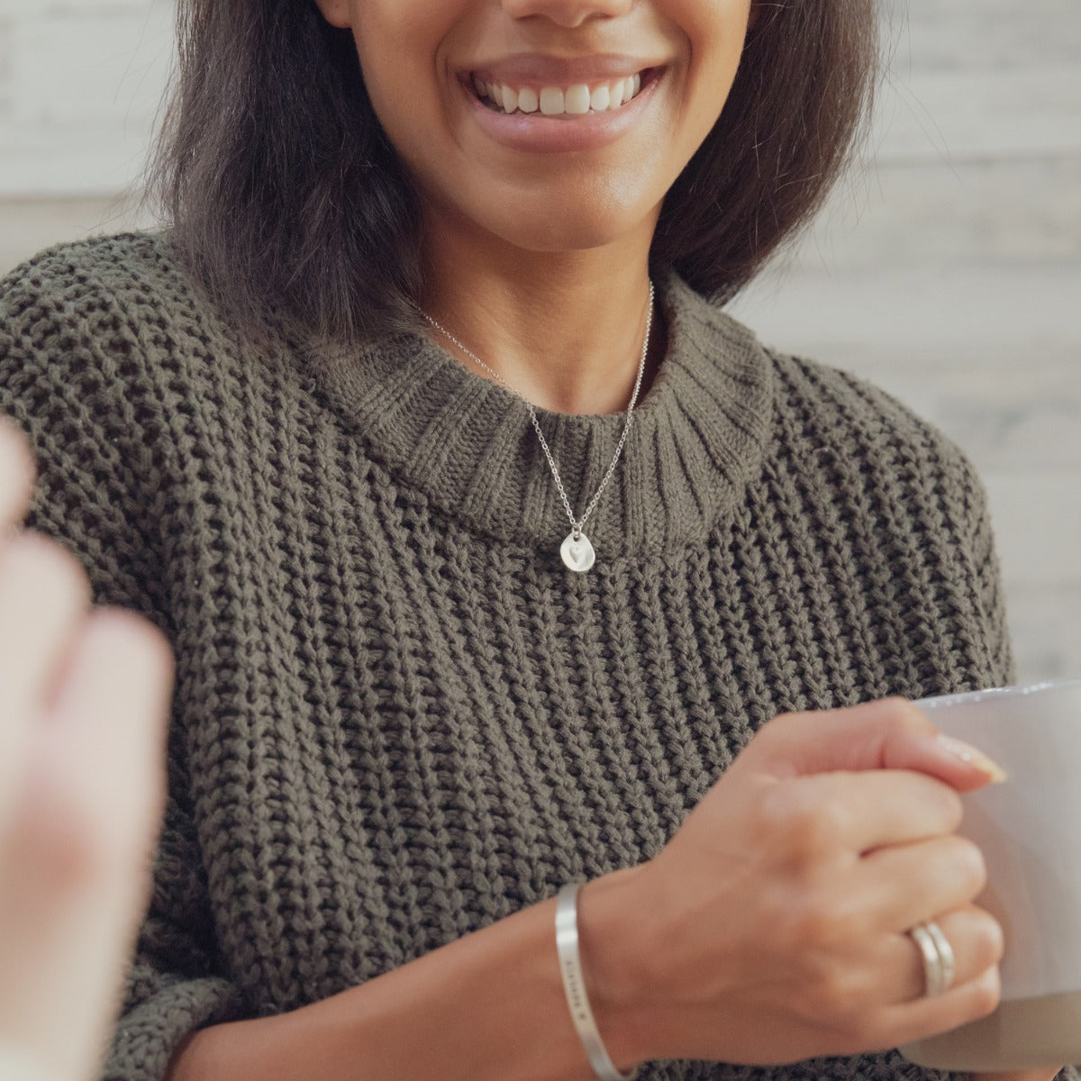 Full of Love Necklace (Sterling Silver)
