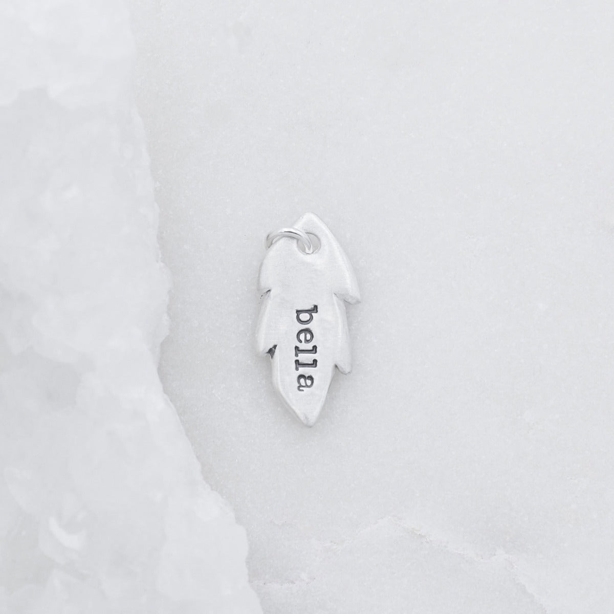 Feather Tag (Sterling Silver)