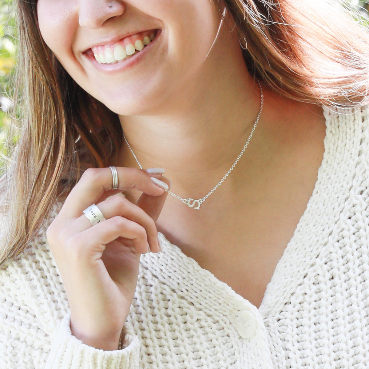 My Monogram Necklace (Sterling Silver)