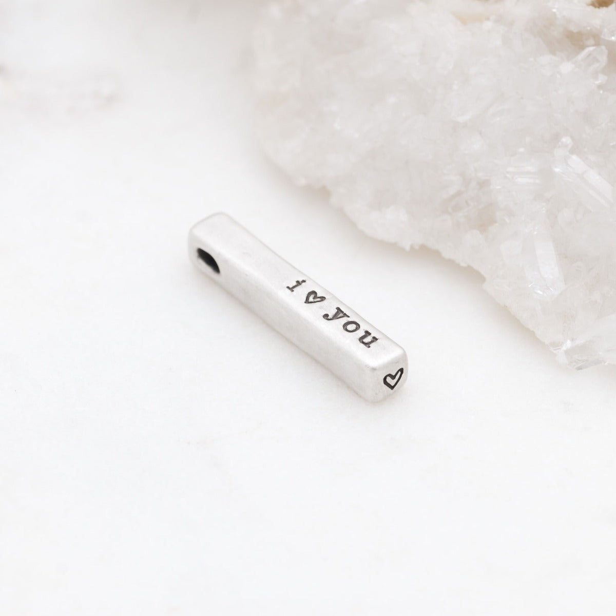 What Matters Most Charm - 2 Sides (Sterling Silver)