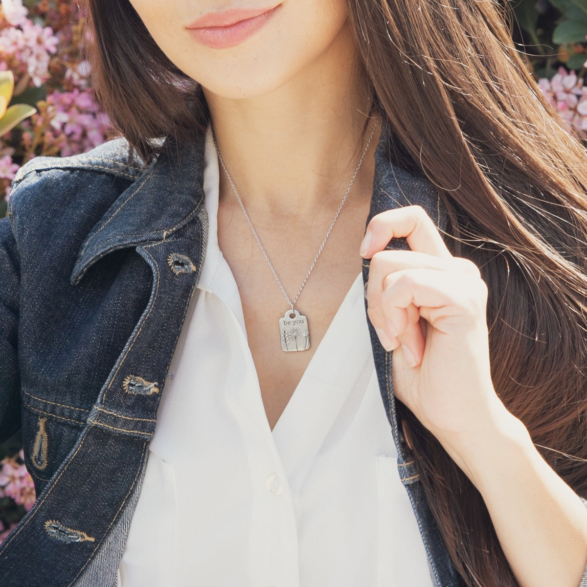 Be You Necklace (Pewter)