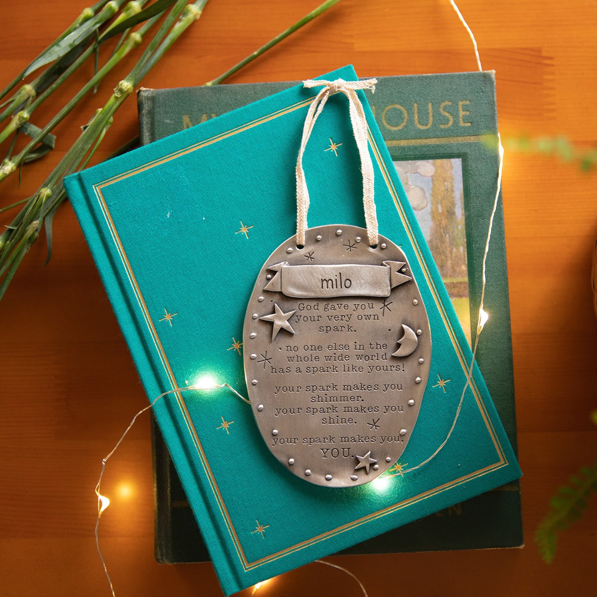 Your Spark Plaque (Pewter)