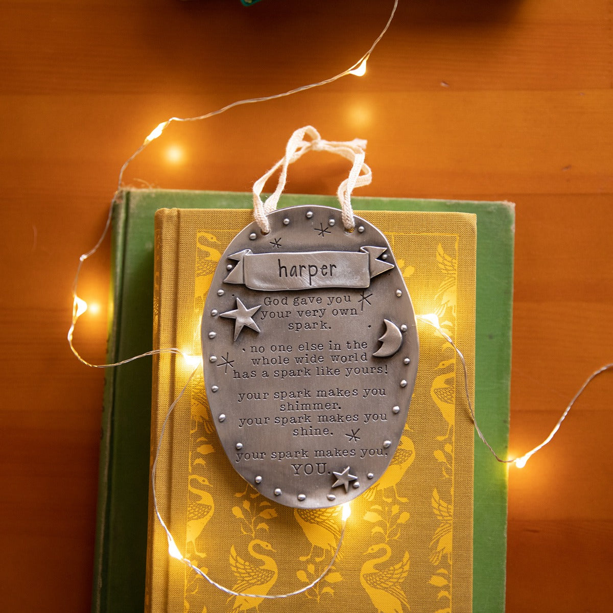 Your Spark Plaque (Pewter)