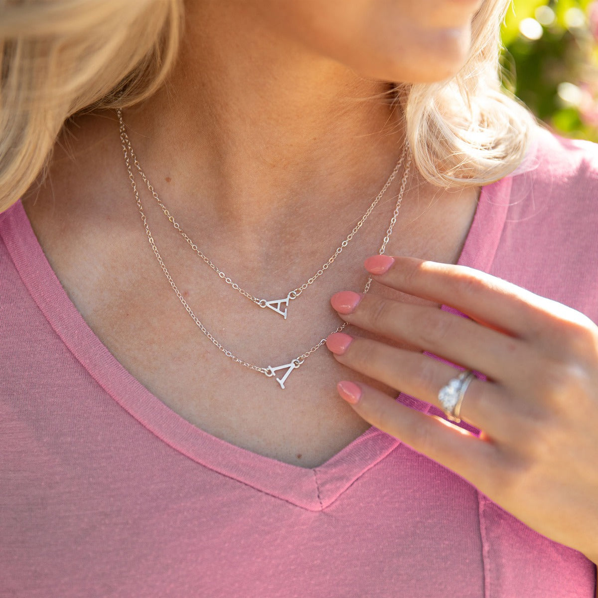 My Monogram Necklace (Sterling Silver)