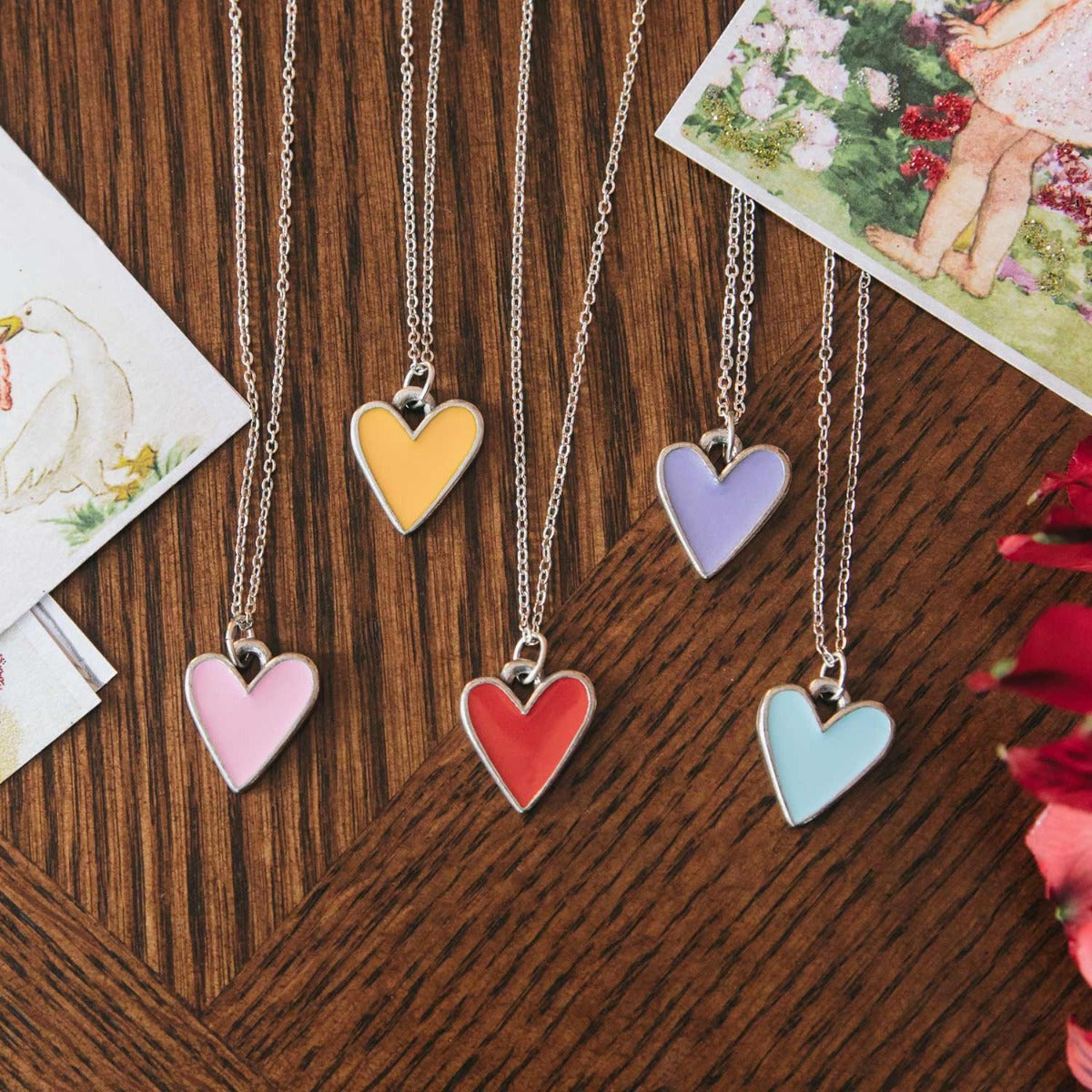 Brave Love® Heart Necklace (Pewter)
