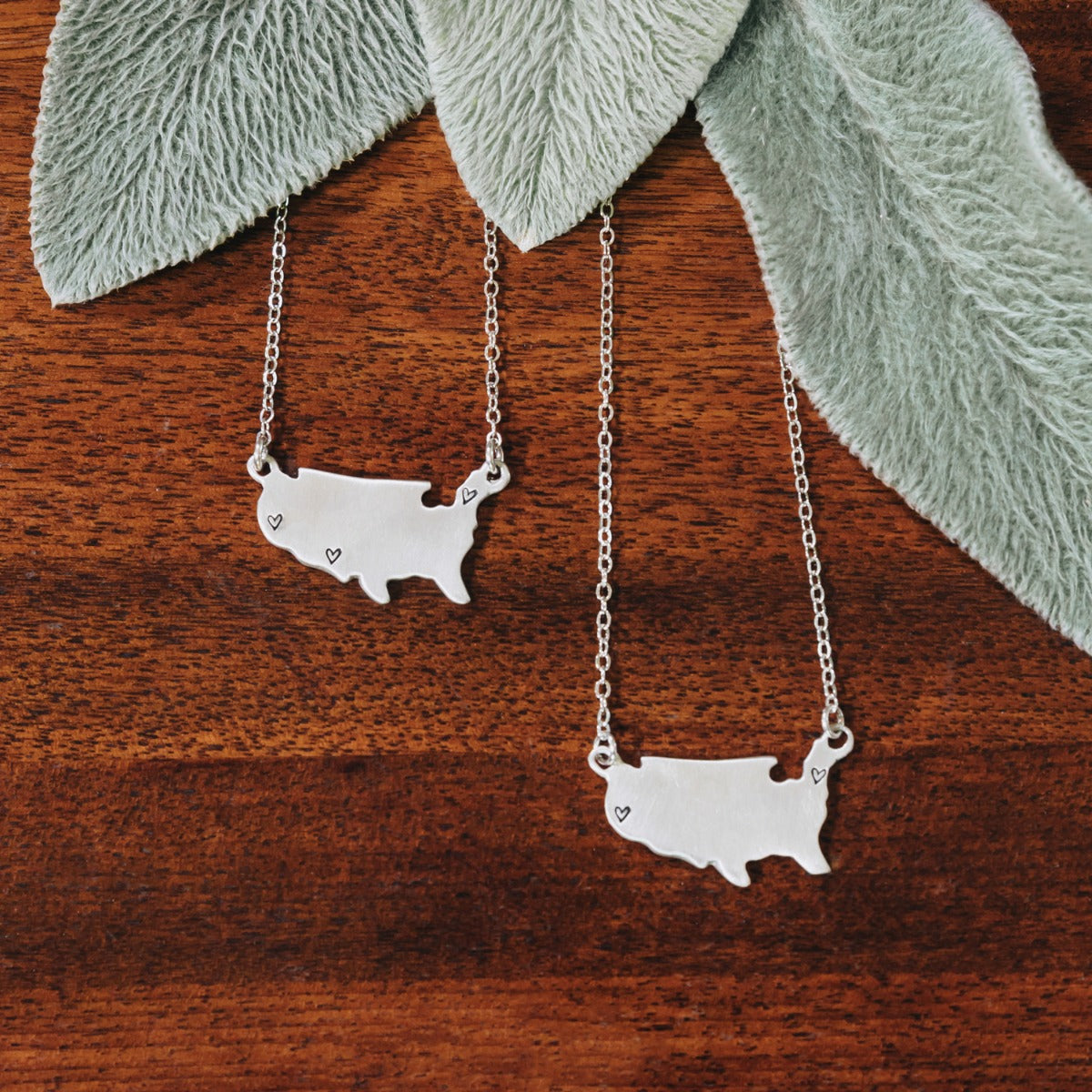 State Of My Heart Necklace (Sterling Silver)