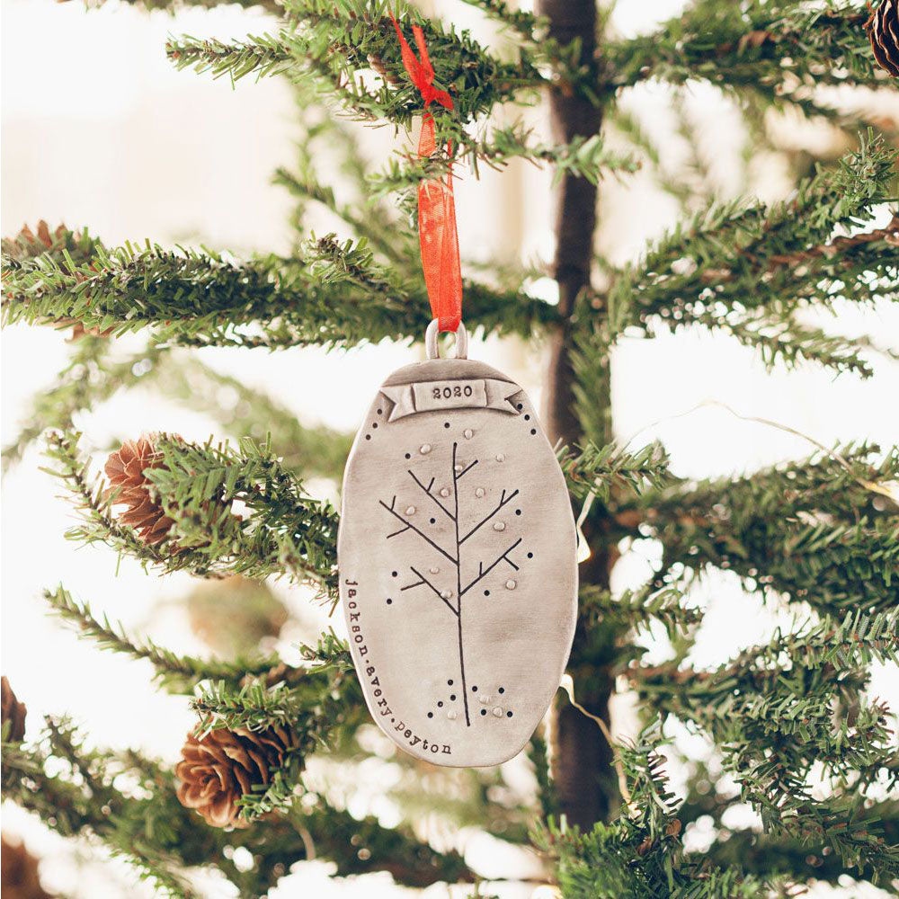 Family Tree Ornament (Pewter)