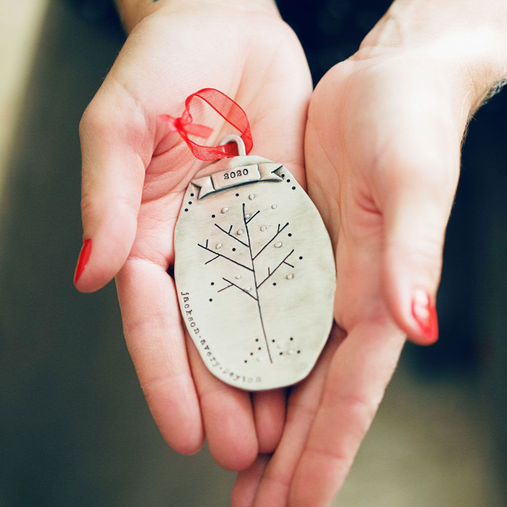 Family Tree Ornament (Pewter)