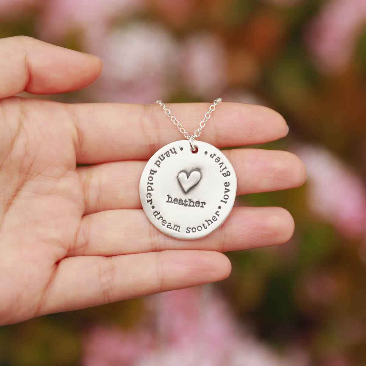 personalized in the center with a name