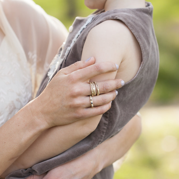Gold Stacking Ring (Gold Plated)