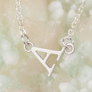 My Monogram Necklace (Sterling Silver)