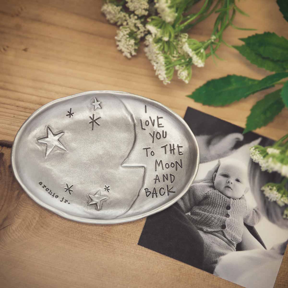 handcrafted in pewter
