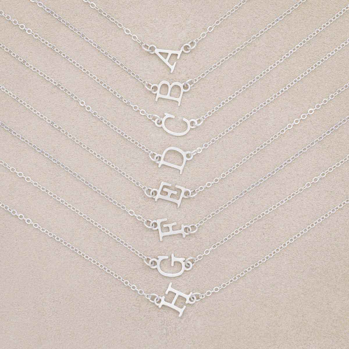 My Monogram Necklace (Sterling Silver)