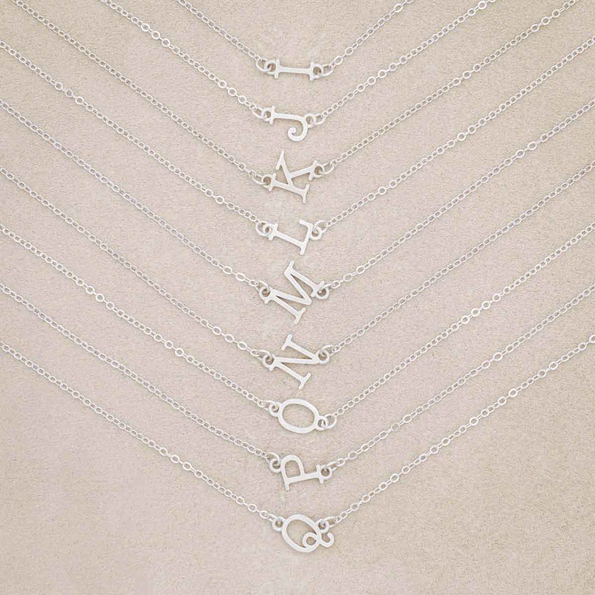 My Monogram Necklace (Sterling Silver)