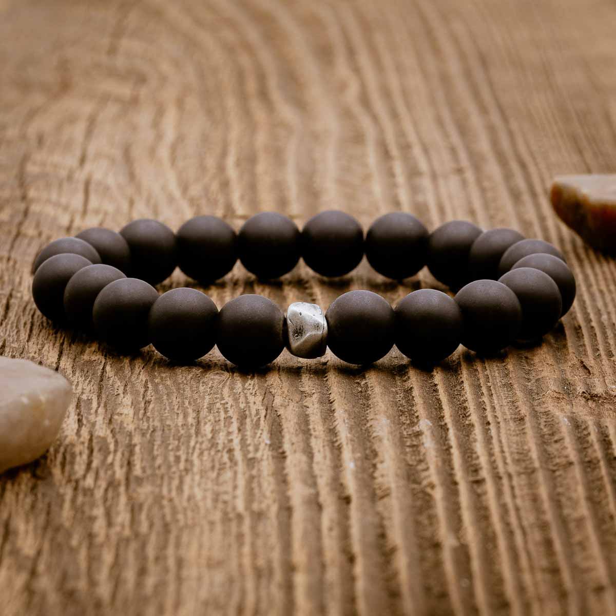 Onyx Beaded Bracelet