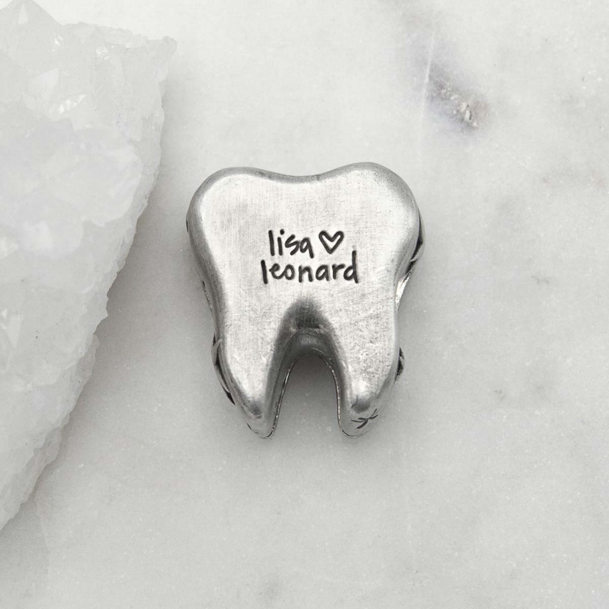 Personalized Tooth Fairy Box (pewter)