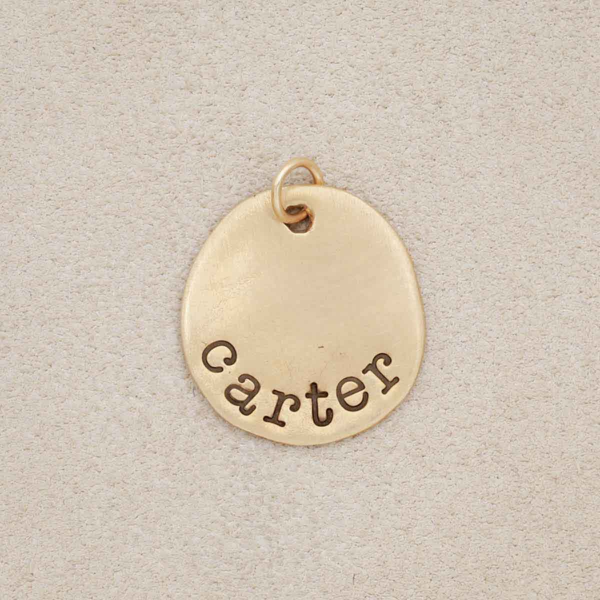Petite Mother's Charm (9K Solid Gold)