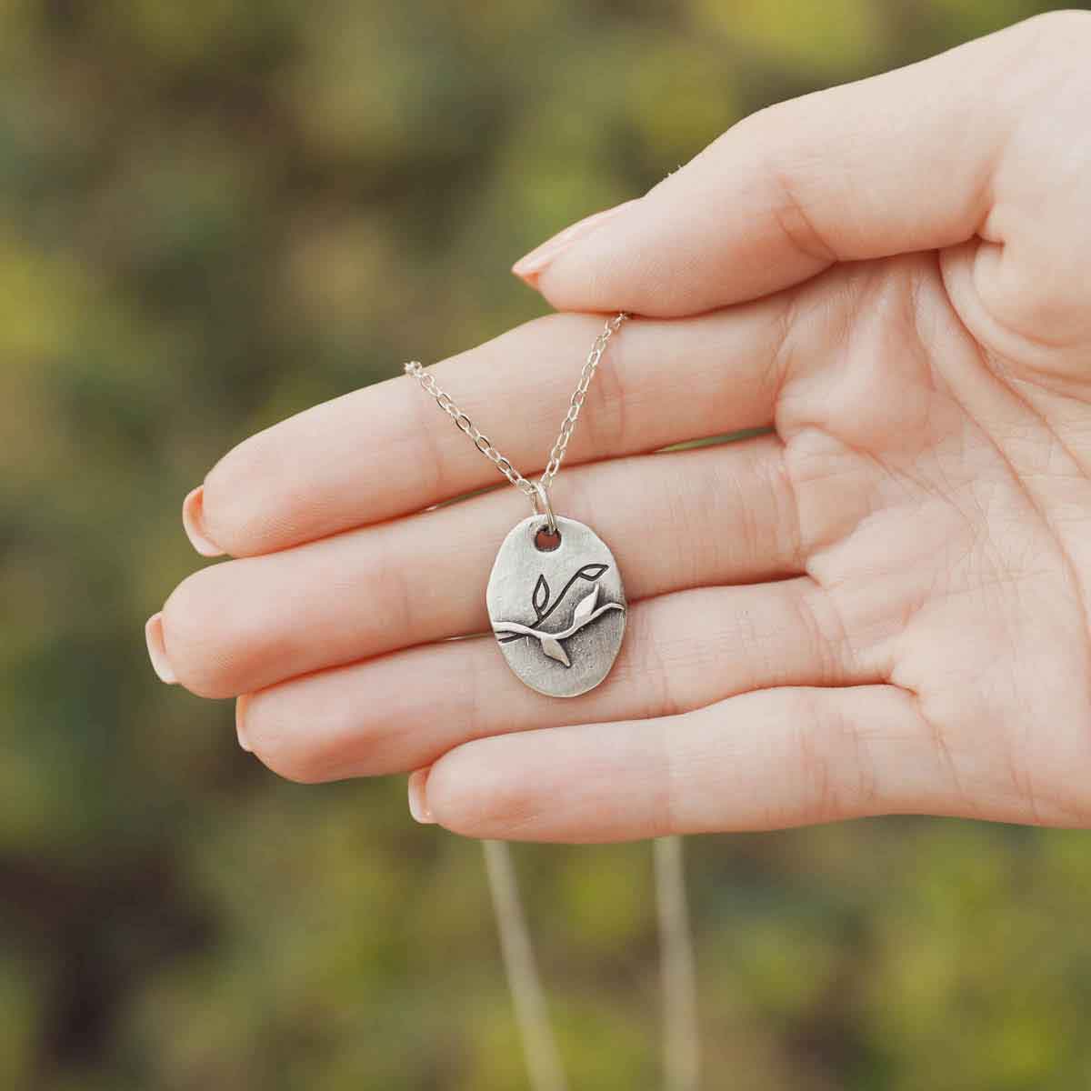 Renew Necklace (Pewter)
