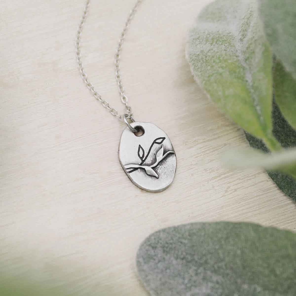 Renew Necklace (Pewter)