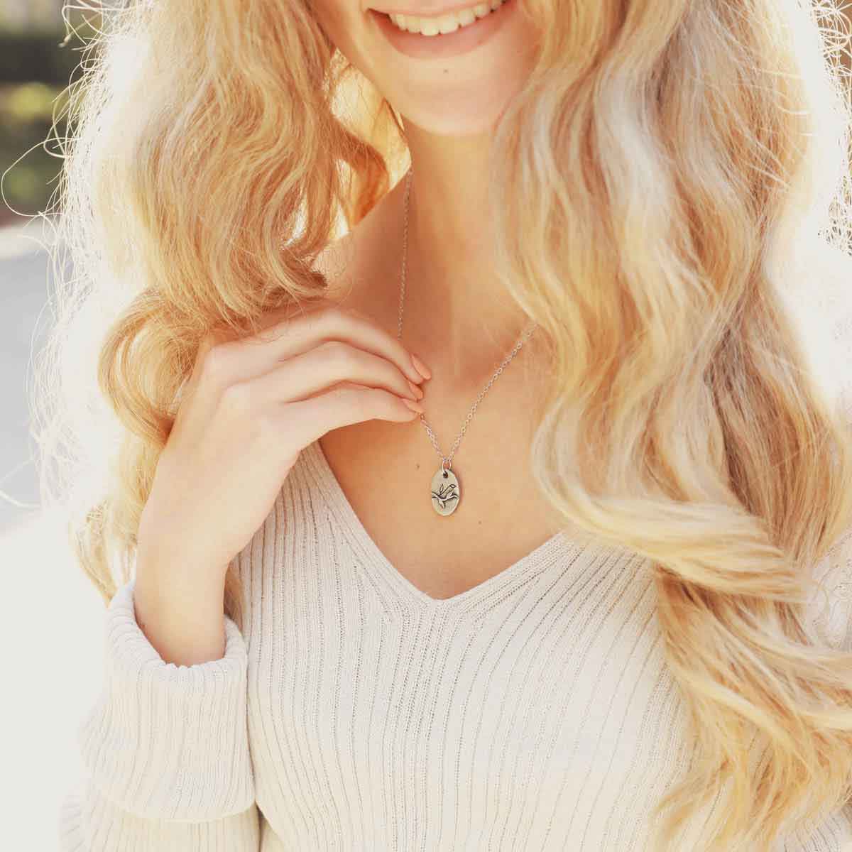 Renew Necklace (Pewter)