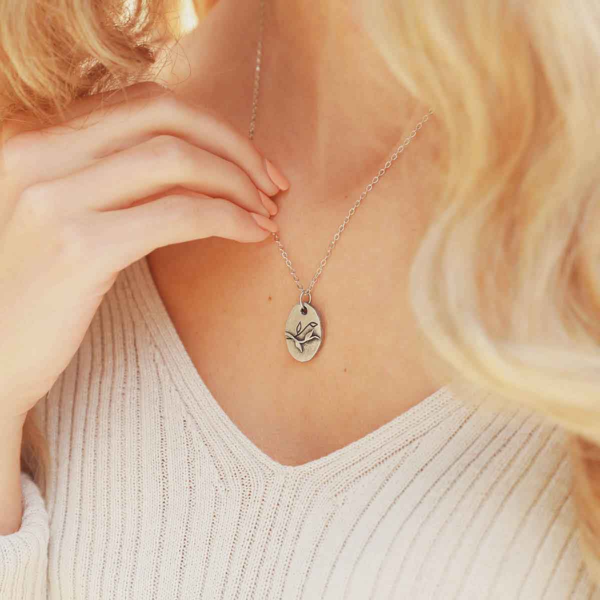 Renew Necklace (Pewter)