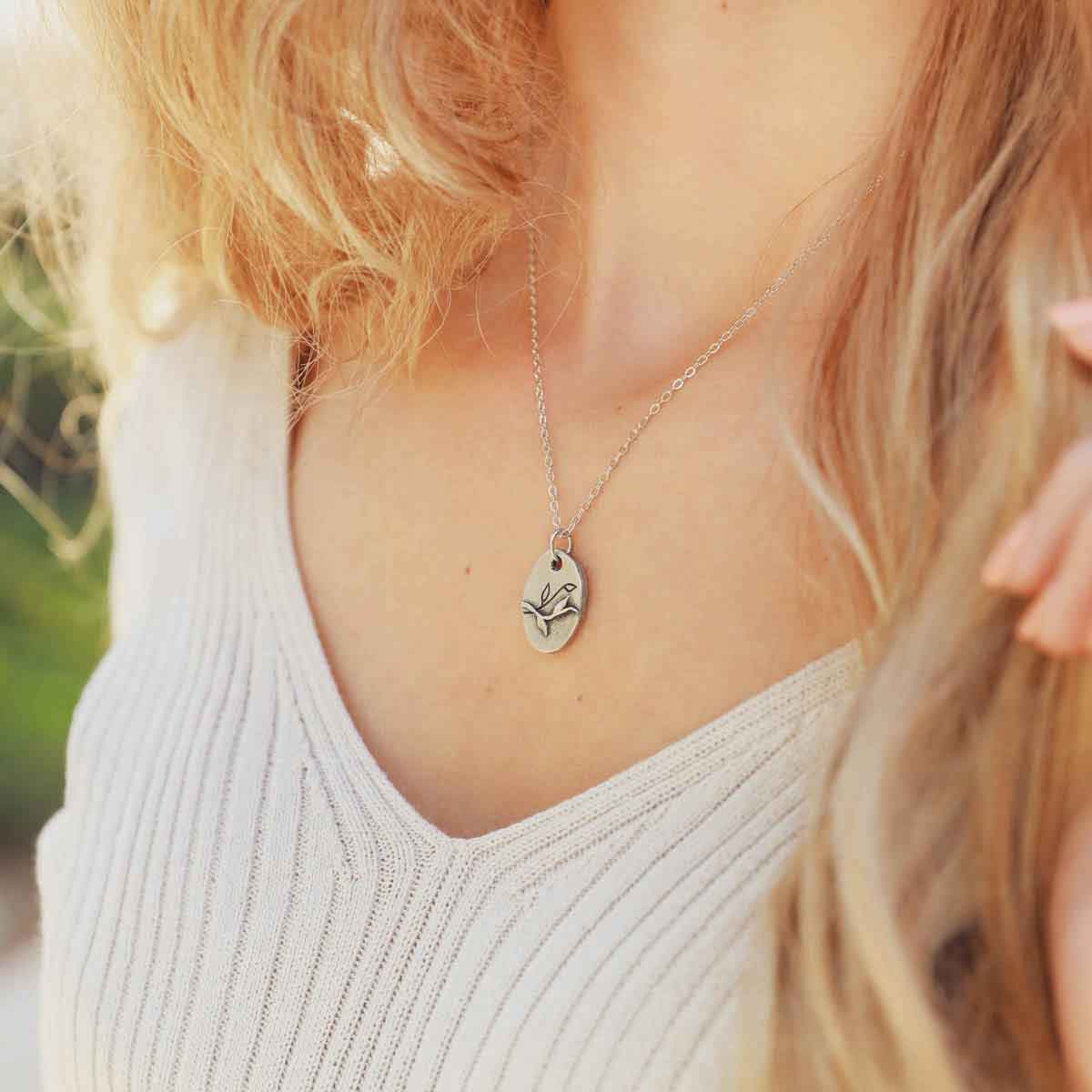 Renew Necklace (Pewter)
