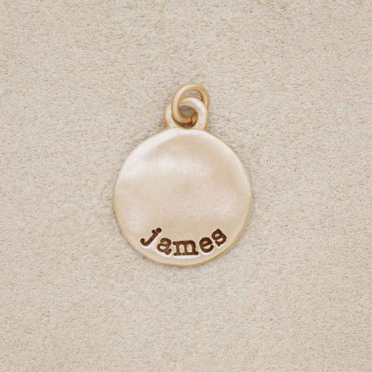 Round Tag (9K Solid Gold)